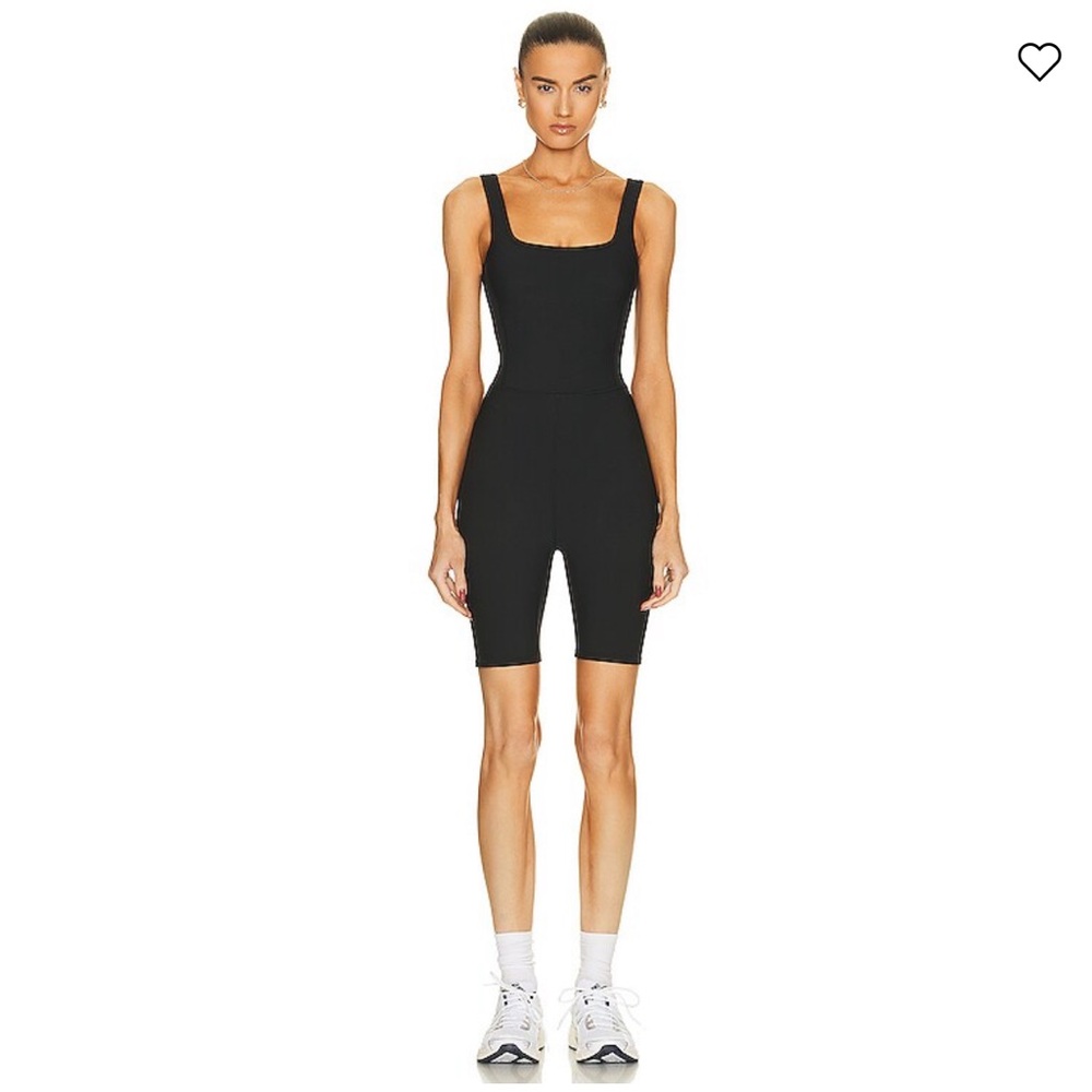 Varley Sherwood All-In-One Black Romper